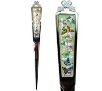 BinNADA Mother of Pearl Letter Envelope Opener Knife Butterfly Cutter Desk Office Accessories for Women