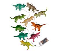 Binnan 10 LED String Light, Bright Coloured Dinosaur String Lights, LED Decorative Light Dinosaur Fairy Lights for Kids, for Home Indoor Bedroom Party Decoration
