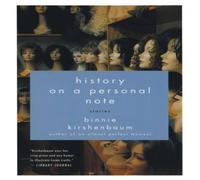 Binnie Kirshenbaum History on a Personal Note: Stories Paperback Book Binnie Kirshenbaum Multicolor