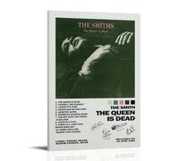 Binnigau Band Poster The Smiths Ablum The Queen Is Dead Signature Poster Decorative Painting Canvas Wall Posters And Art Picture Print Modern Family Bedroom Decor Posters 12x18inch(30x45cm)