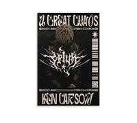 Binnigau Ken Carson Vintage Poster Music Posters for Room Aesthetic Canvas Wall Art Bedroom Decor12x18inch(30x45cm)