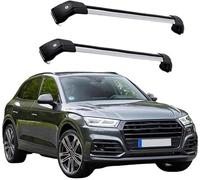 BINNXC 2Pcs Car Roof Rack Cross Bars for Audi Q5 SQ5 8R SUV 2008-2017, Aluminium Top Side Rail Bar Roof Rail Rack Crossbars Cross Bar,B-Silver