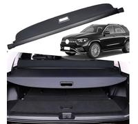 BINNXC Car Retractable Trunk Parcel Shelf for Mercedes Benz GLE 2019-2022 2023 2024, Waterproof Retractable Rear Luggage Cover, Rear Boot Cargo Cover Accessories