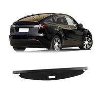 BINNXC Car Retractable Trunk Parcel Shelf for Tesla Model Y 2020 2021 2022 2023 2024, Waterproof Retractable Rear Luggage Cover, Rear Boot Cargo Cover Accessories