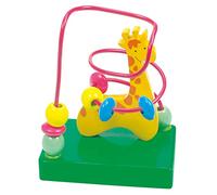 Bino 84160 10 x 7 x 12.5 cm Bead Maze Giraffe Toy (Multi-Colour)