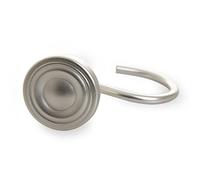 BINO Arundel Shower Curtain Hooks, Nickel