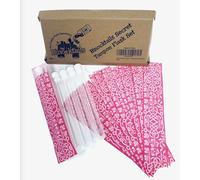 Binocktails Secret Tampon Flask Set, Includes 5 Pcs 1 Oz. Tube Flasks and 10 Reusable Self Adhering Wrappers, Flasks for Girls, Great Secret Flask for Women