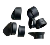Binocular Eye Cups Replacement 10 PCS 27-48mm Microscope Eyepiece Rubber Eye Shields Eye Guards Telescope Night Vision Scope Eyepiece Eye Cups(Color14)