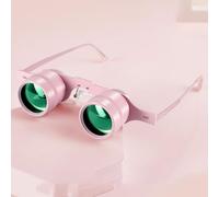 Binocular Glasses, 10X Zoom HD Lens Adjustable Focus Di, Lazy Glasses Binoculars for Fishing Bird Watching Sports, Concerts, Theater, Opera, TV, Sight Seeing