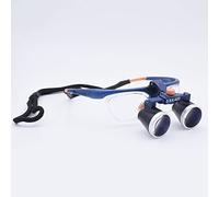 Binocular Loupes Glasses Headband Magnifying Glasses Headband, Head Mount Magnifier for Hobby Crafts Close Work Warm as ever
