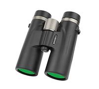Binoculars, 12 x 42 HD field binoculars, waterproof high-performance binoculars with night vision in low light conditions for bird watching, hiking, hunting, sightseeing. (Black)