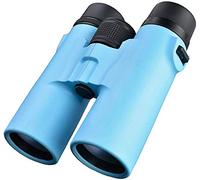 Binoculars 12x42 Waterproof HD NightTelescope Anti Falling Portable Telescope Suitable for Adult and Children Outdoor Travel Astronomy Birdwatching Blue