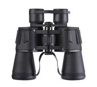 binoculars 20X50 Double Tube High Power HD Telescope Outdoor Low Light Level Night Vision Telescope Coating 10 Times Magnification Large Diameter Wide Angle 61mm Objective Lens