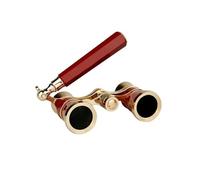 binoculars. 3X25 Portable Mini Binocular Telescope Metal Opera Glasses Opera Glasses Binoculars with Handle for Stage Concert Camping .bird watching binoculars(Black)