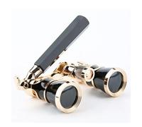 binoculars. 3X25 Portable Mini Binocular Telescope Metal Opera Glasses Opera Glasses Binoculars with Handle for Stage Concert Camping .bird watching binoculars(Beige)