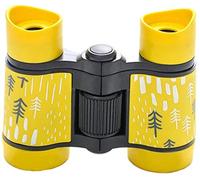 Binoculars 4x30 Binoculars for Kids Portable Colorful Binoculars with Night Vision Anti-Skid BAK4 Prism Lens Binoculars for Bird Watching Outdoor Travel Sightseeing (Orange) (Yellow)