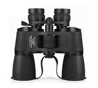 Binoculars Adult Mini 10-20x50 Binoculars,Compact HD Waterproof Binoculars for Birds Watching Concerts with Clear Weak Light Vision with Prism Lens Travel, Black