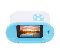 Binoculars Camera for Kids, 1080P HD Digital Telescope Camera with 2.4inch LCD Display Video Photo Recorder 8x Magnification Camcorder for Bird Watching (Blue)