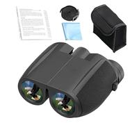 Binoculars for Adults | 10x25 Fully Multi-Coated Lenses - High Power Binoculars | for Boaters Hikers Travelers Campers Photographers Camping Fishing Travel Concerts Bird Watching Hiking