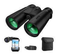 Binoculars for Adults 12x42 Compact Binoculars for Bird WatchingSports EventsTravelling Adventure and ConcertsPrism Lens