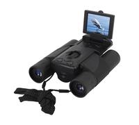 Binoculars for Adults, 48MP 2.5K HD 10x25 Digital Binoculars with Camera, 8x Digital Zoom, Rechargeable High Powered Binoculars for Bird Watching Travel Hunting (Black)