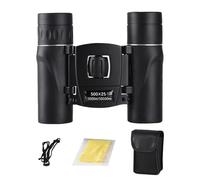 Binoculars for Adults High Power Small Binoculars,500x25 Travel Binoculars for Adults Compact - Portable Binoculars for Kids, Foldable Binoculars for Adults and Kids, obser