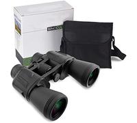 Binoculars for Adults Hunting Gifts Powerful Binoculars - -Angle Eyepiece Professional Binocular 20X50 Central Zoom Telescope (Color : Black) (Black)