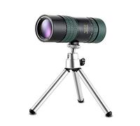 Binoculars for Adults, Practical Telescope Hd Zoom Monocular, High Power Astronomical Telescope,Large Diameter Large Field of View Retractable Lens Bak4 Prism Compass Design Connect to The Phone to