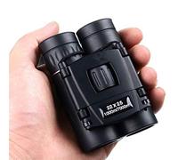 Binoculars for Adults, Telescope Powerful 22x25 Binoculars Professional Binocular Eyepiece Zoom Lightweight Compact Black Binoculars