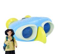 Binoculars for Camping Telescope | Outdoor Toy Binoculars - High Resolution 5×25 Owl Shaped Binoculars, Compass with Lanyard Included for Bird Watching, Camping and Camping