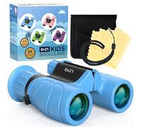 Binoculars for Kids, Small Binoculars 8x21 Waterproof Binoculars Small for Adults and Kids, HD Binoculars with Bag, Bird Watching, Hiking, Tourism, Wildlife and Sports