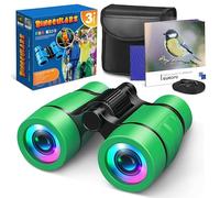 Binoculars Kids, Boys Toys Age 3-9 Year Old Boy Girls Gifts Garden Toys for Boys Girls Kids Toys Age 3 4 5 6 Present for 3-9 Year Old Boy Kids Travel Essentials Outdoor Toys