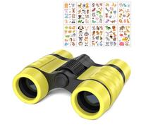 Binoculars Kids, Kids Binoculars Binocular for Kids, for 4-12 Years Old Kids, Educational Toy for Boys and Girls, Perfect for Outdoor Observation and Sparking Curiosity in Kids (Yellow)