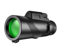 Binoculars, Portable Powerful Hd Monocular Telescope Long Range Zoom High Prismatic Hunting Camping Tourism Telescop,for bird watching(Green Set A) (Green Set A 1)