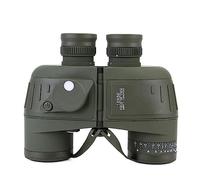 Binoculars Powerful With Compass 10X50 Telescope Professional Low Light Night Vision Zoom HD Outdoor Camping