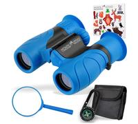 Binoculars Set Children Telescope 8x Magnifier Birding Simulation Kids Outdoor