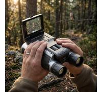 Binoculars with Camera 1080P for video Photo Recorder 12x Binoculars | 2-in-1 design, 12x optical for zoom, 2.4 inch LCD screen, photo and for video for capture, clear daylight viewing