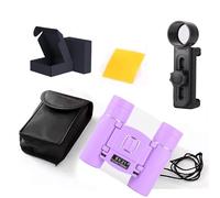 Binoculars with Phone Adapter for Adults, Compact Pocket Travel Binocular for Bird Watching Concert Theater Opera High Powered Electronics Cruise Ship Essentials Norwegian Alaska Hiking Camping Gear