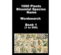 Binomial Species Names - Wordsearch Book 1