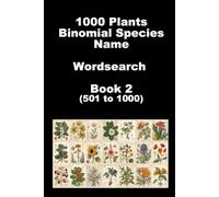 Binomial Species Names - Wordsearch Book 2