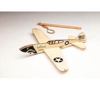 BINOS Balsa Wood Glider Airplane HISTORICAL Plane Series (GLID-CURT)