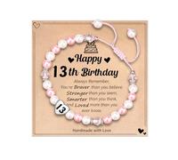 Binoster 13 Year Old Gifts for Girls Birthday Presents Kawaii Bracelets Cool Teenage Girls Gifts for Daughter Sister Friends Granddaughter Niece 13th Birthday Decorations Top Cute Girl Gift