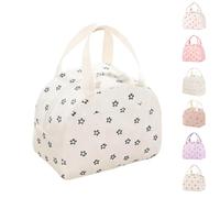 Binoster Lunch Bags for Women Insulated Cooler Lunch Bag Adults Kids Packed Lunch Box Tote Bag Cute Girls Ladies Lunch Bags for Work School Picnic Travel Beach Gifts for Women Her Wife Preppy Stuff