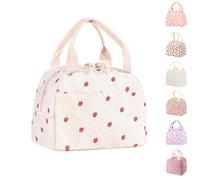 Binoster Lunch Bags for Women Insulated Cooler Lunch Bag Adults Kids Packed Lunch Box Tote Bag Cute Girls Ladies Lunch Bags for Work School Picnic Travel Beach Gifts for Women Her Wife Preppy Stuff