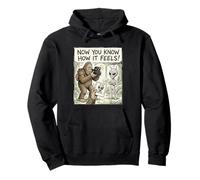 BiNow You Know How It Feels Alien Bigfoot Pullover Hoodie