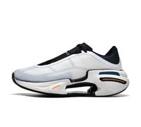 BINQER Men's Basketball Running Athletic Casual Shoes Lightweight Breathable(White/Black,10 UK)