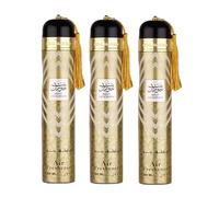 Bint Hooran Air Freshener - Pack of 3 - Odor Elimintaor Area Deodorizer Spray For Room, Car & Wardrobe - 300 ML