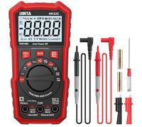 BINTA Digital Multimeter 4000 Counts with Auto-Ranging AC/DC Current and voltage, Ohm Volt Amp Meter Tests Live Wire, NCV, Capacitance, Continuity, Diode Measuring for Home Automotive Industrial