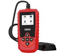 BINTA OBD II Scanner, OBDII Car Diagnostic Scanner with Color Screen,DTC Lookup OBDII/EOBD/CAN Diagnostic Tool Battery Test Engine Light Fault Code Reader with Real-Time Data for Car Since 1996