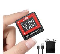 BINTA Small Digital Angle Finder Magnetic, Rechargeble IP54 Waterproof Dustproof Digital Angle Gauge Inclinometer, Portable Backlight Angle Measuring Tool for Woodworking, Construction, Machinery, DIY